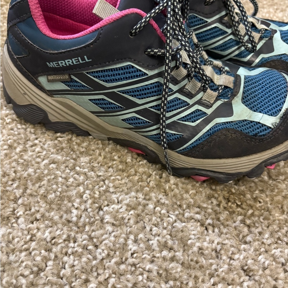 Merrell Kids' Sneakers - Navy and Pink - Picture 3 of 5